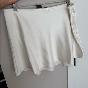 Wild Fable Cream Mini Skirt